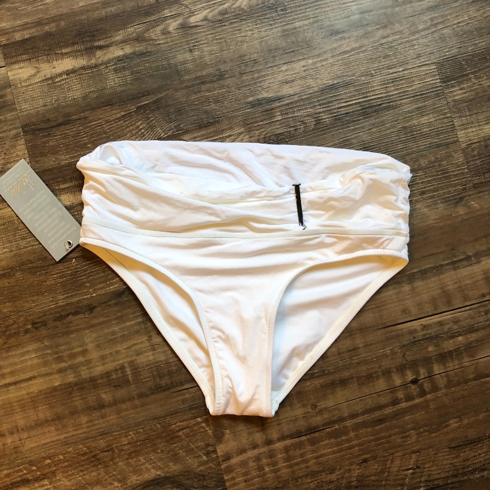 White 1Sol Bikini Bottoms